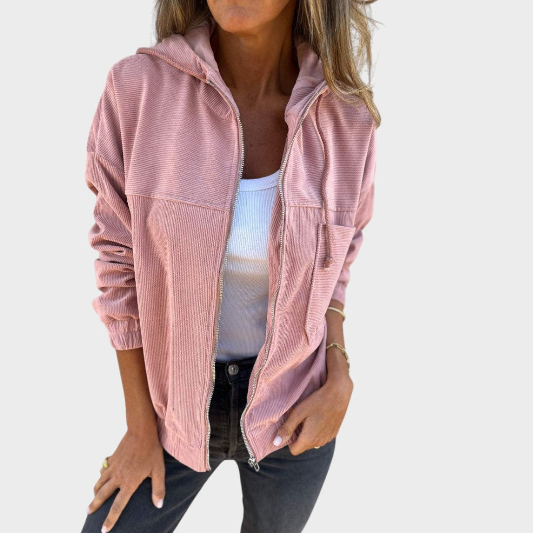 Jagoda - Kaput od kordura s kapuljačom i patentnim zatvaračem