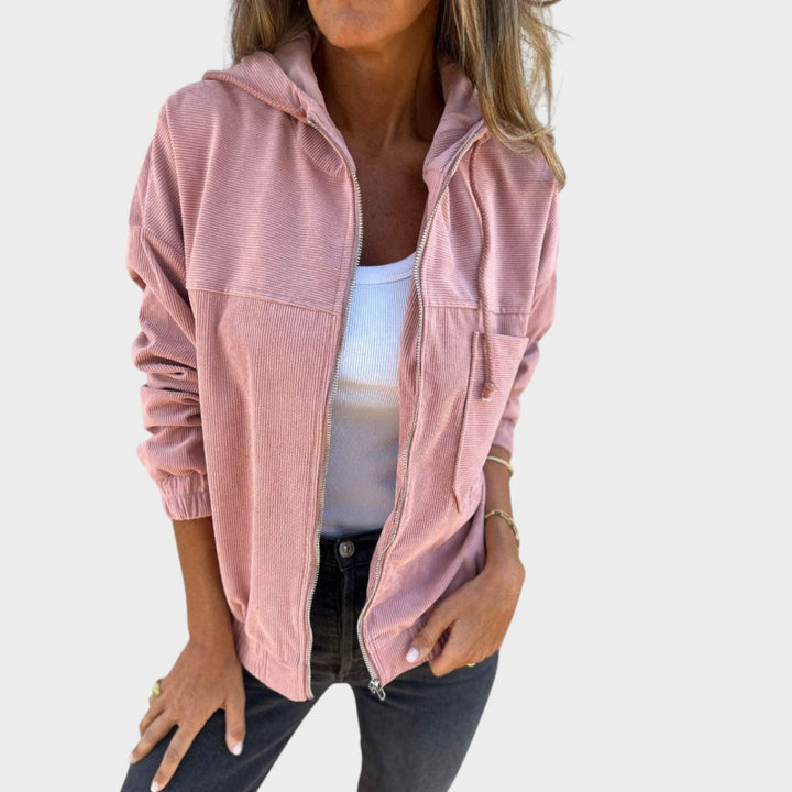 Jagoda - Kaput od kordura s kapuljačom i patentnim zatvaračem