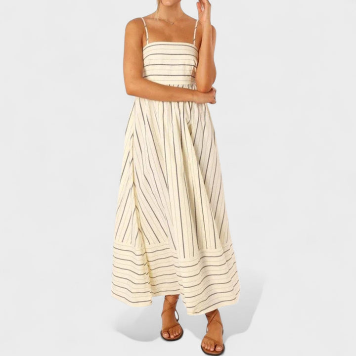 Isabel - Duga haljina s prugama