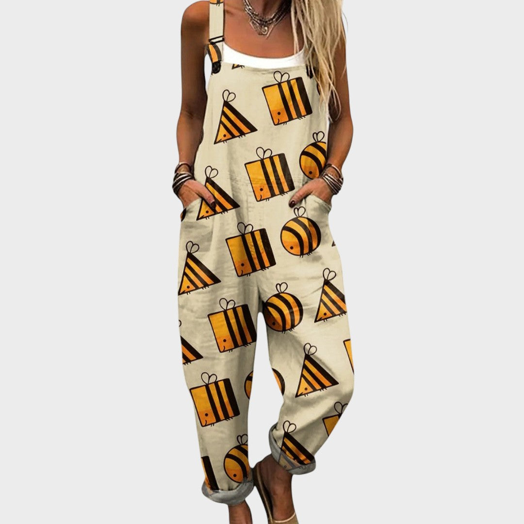 Marija - Ležeran cvjetni kombinezon za svaki dan