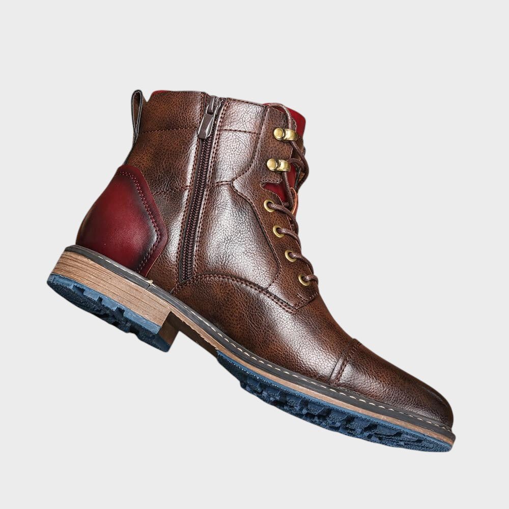 George - Kožne Oxford gležnjače visokokvalitetne ručno izrađene