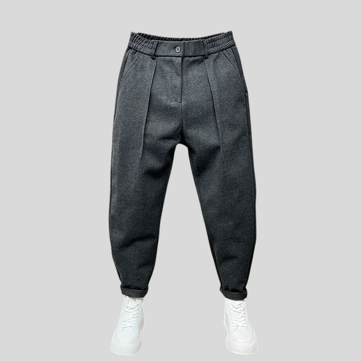 Marcello - Elegantne Hlače Melange