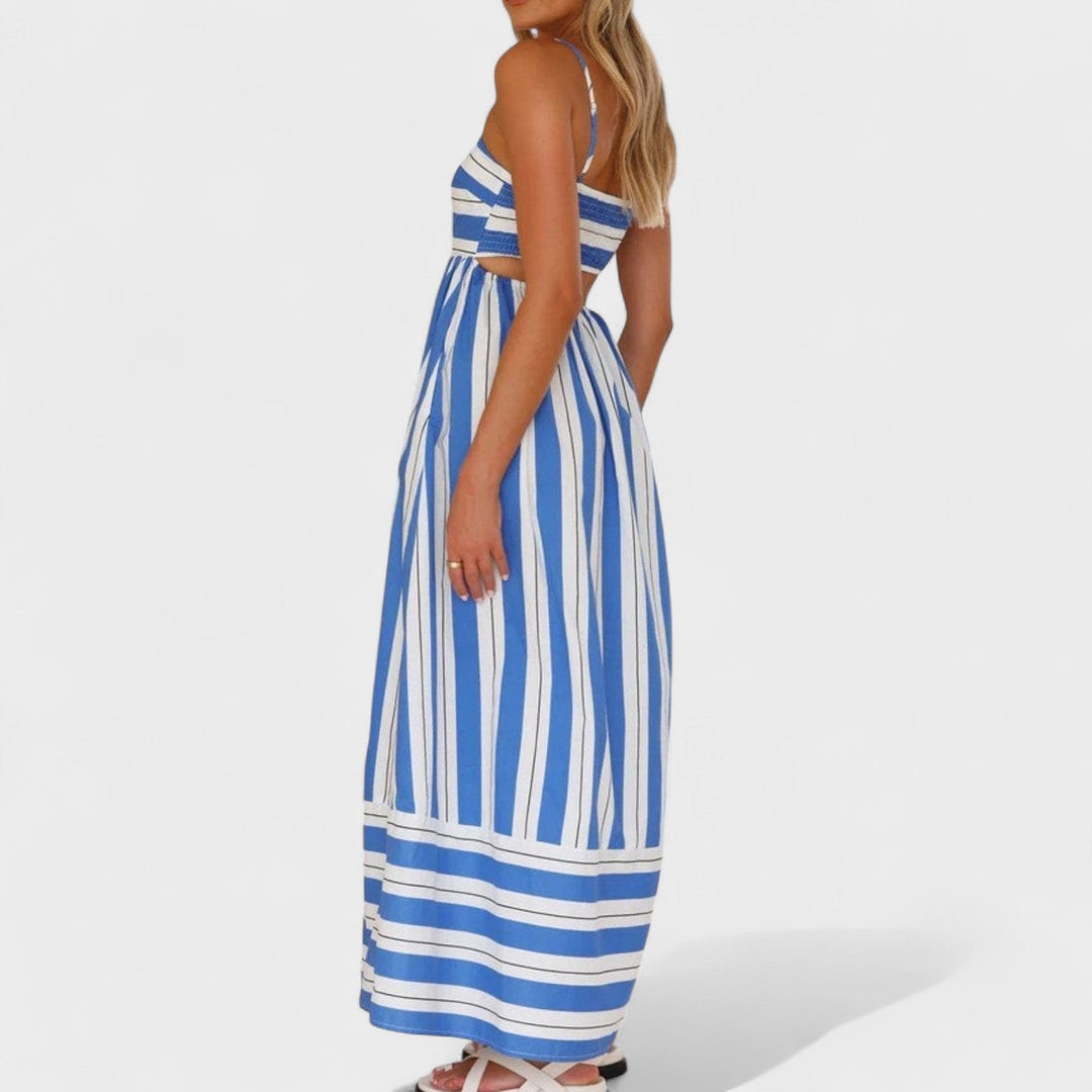 Isabel - Duga haljina s prugama