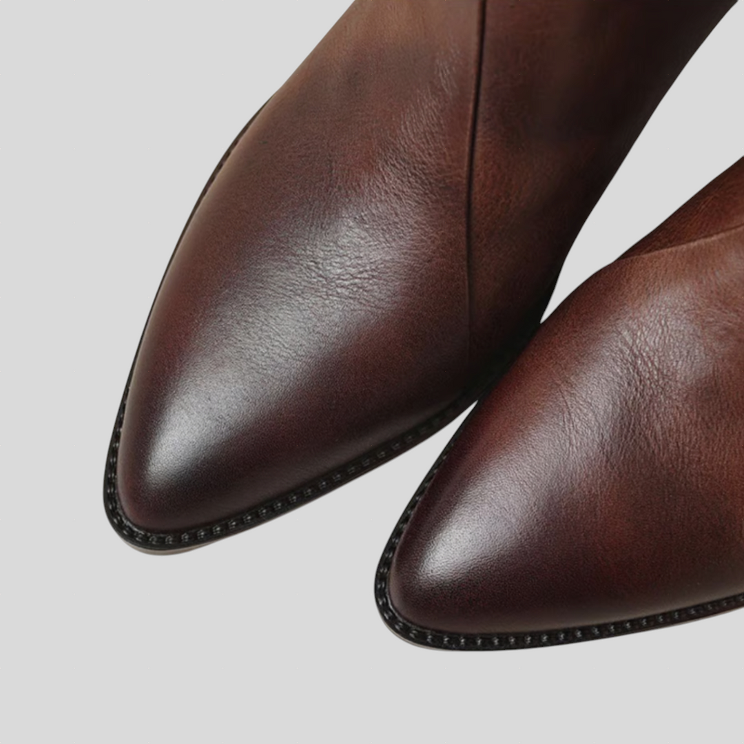 Lorena - Luksuzne Gležnjače S Niskom Petom