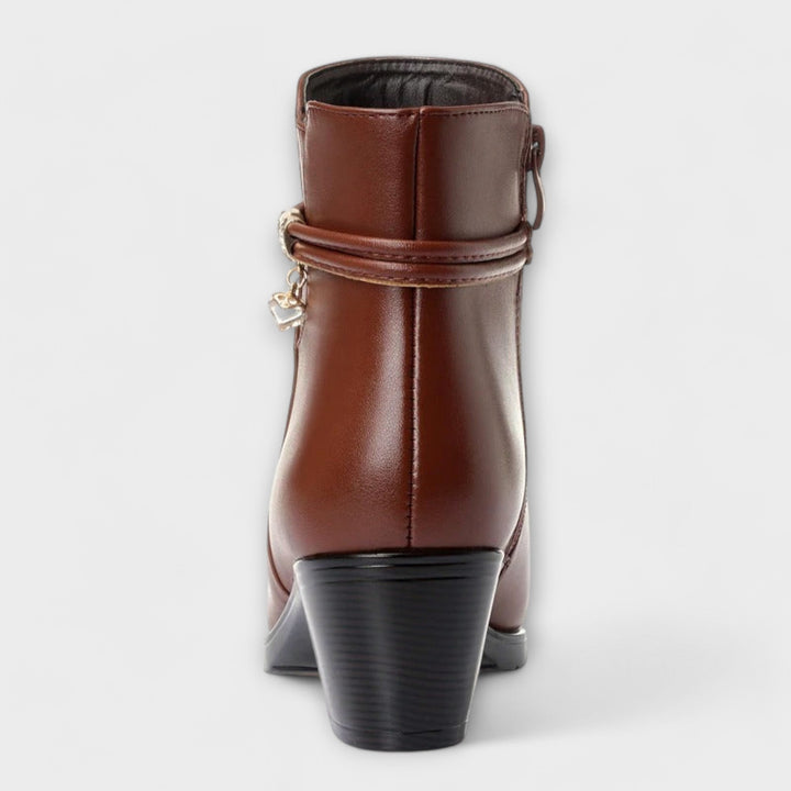 Emilija – Elegantni zimski čizmi s patentnim zatvaračem