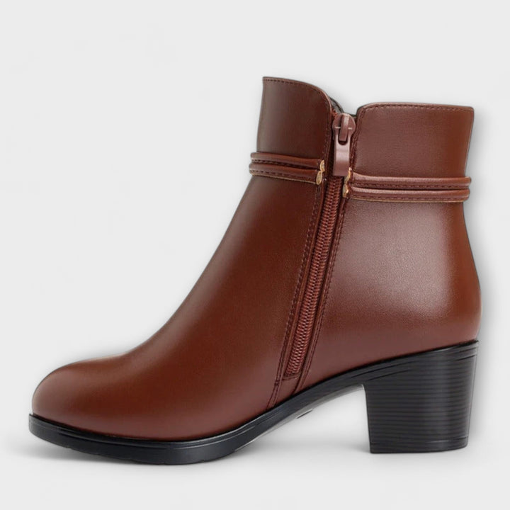 Emilija – Elegantni zimski čizmi s patentnim zatvaračem