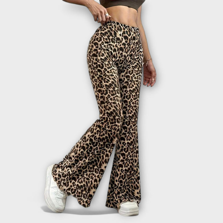 Nevenka - Hlače s leopard uzorkom