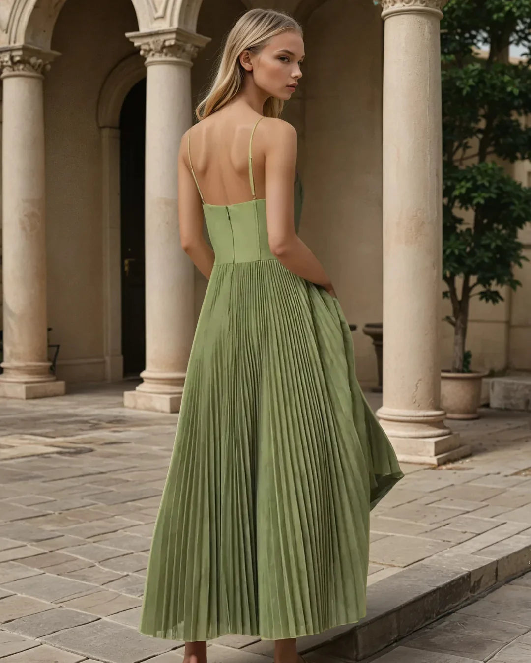 Lara | Moderna Elegancija S Otvorenim Leđima