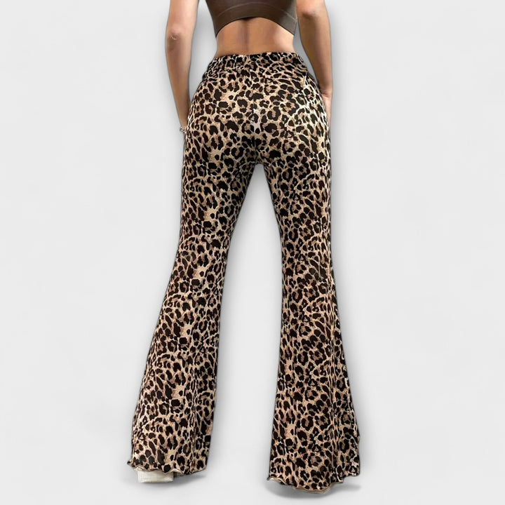 Nevenka - Hlače s leopard uzorkom