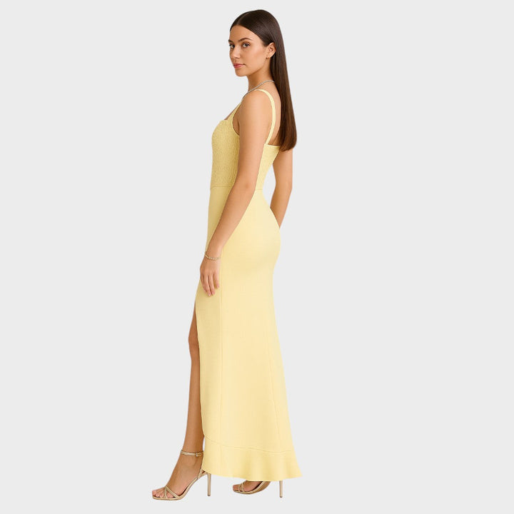 Krista - Elegantna korset haljina s volanima