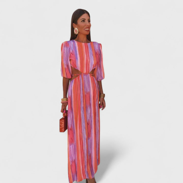 Sara - Elegantna haljina s izrezima