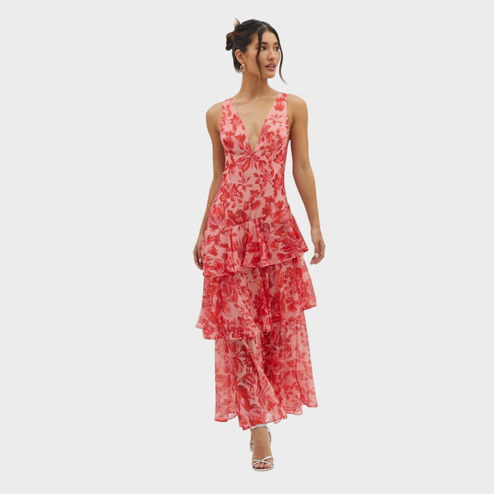 Helena - Midi haljina Bloom Shift