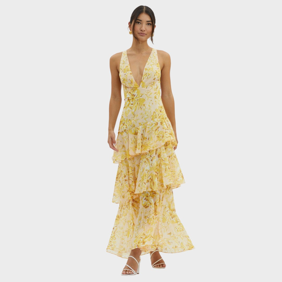 Helena - Midi haljina Bloom Shift