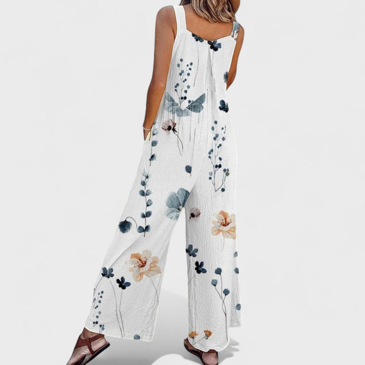 Damira™ - Ljetni Kombinezon s Cvjetnim Uzorkom