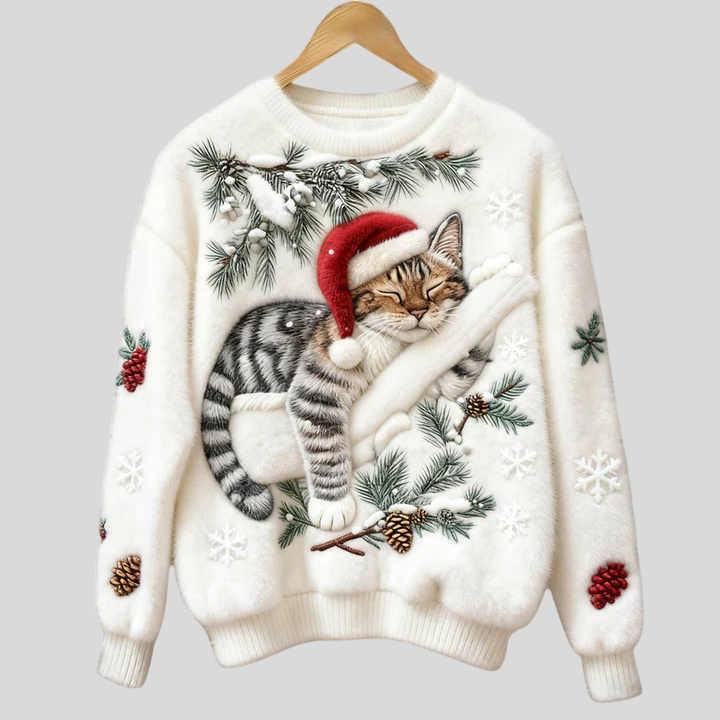 Živana - Božićni Džemper Za Mačke
