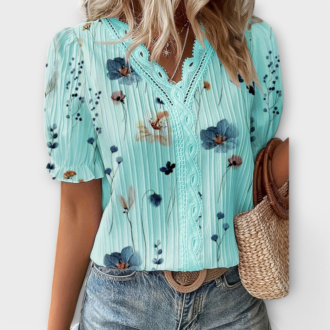 Hermina - Bluza s V izrezom