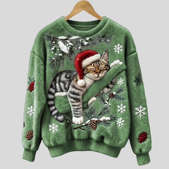 Živana - Božićni Džemper Za Mačke