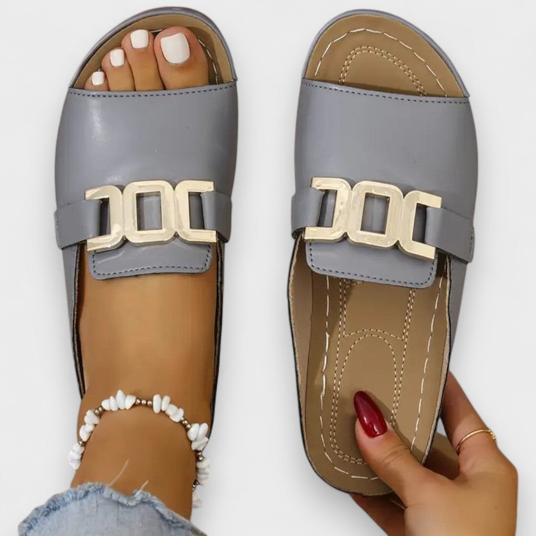 Jelena - Udobne sandale s potplatom na petu